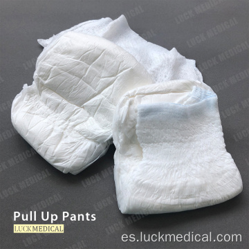 Pantalones de pañales pull-up uso único